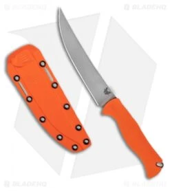 Benchmade Meatcrafter Hunting Fixed Blade Knife Orange (6.1" BB) 15500 -Benchmade Sales Store Benchmade 15500 Meatcrafter Hunting Fixed Blade Knife Orange 6.1 Satin BHQ 118559 LS Sheath