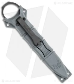 Benchmade 173BKGY Mini SOCP Fixed Blade Knife (2.22" Black) -Benchmade Sales Store Benchmade 173BKGY Mini SOCP Black BHQ 118497 jr sheath