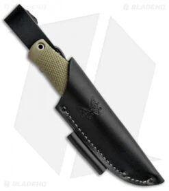 Benchmade 200 Puukko Fixed Blade Knife Ranger Green (3.75" Satin CPM-3V) -Benchmade Sales Store Benchmade 200 Puukko OD Green Satin BHQ 87838 jr sheath