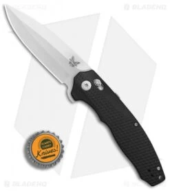 Benchmade 495 Vector AXIS-Assist Knife Black G-10 (3.6" Satin) -Benchmade Sales Store Benchmade 495 Vector Black G10 satin BHQ 78757 er bottlecap