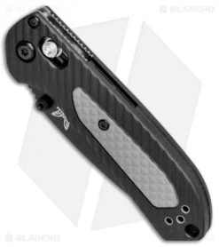 Benchmade Mini Freek AXIS Lock Knife Black/Gray (3" Black) 565BK -Benchmade Sales Store Benchmade 565BK Mini Freek AXIS Lock Black Gray Black BHQ 78765 jr spine