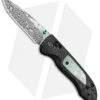 Benchmade 698-181 Foray Gold Class AXIS Lock Knife Marbled CF (3.2" Damasteel)