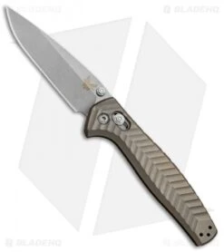 Benchmade 781 Anthem AXIS Lock Folding Knife Bronze Titanium (3.5" Stonewash)