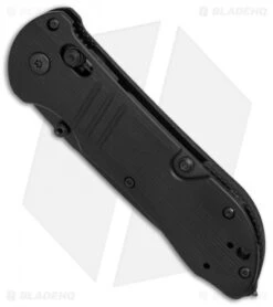 Benchmade 917BK Tactical Triage Axis Lock Knife Black G-10 (3.4" Black) -Benchmade Sales Store Benchmade 917BK Tactical Triage Black G10 black BHQ 78782 er spine