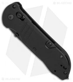 Benchmade 917SBK Tactical Triage AXIS Lock Knife Black G-10 (3.4" Black Serr) 7 Benchmade 917SBK Tactical Triage AXIS Lock Knife Black G-10 (3.4" Black Serr) -Benchmade Sales Store Benchmade 917SBK Tactical Black G10 Black Serr BHQ 78783 er spine