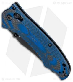 Benchmade Rift 950BK-1801 Limited Edition SHOT Show 2018 Knife CF/Blue G-10 -Benchmade Sales Store Benchmade 950BK 1801 Rift Osborne Black BHQ 78787 jr spine