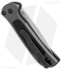 Benchmade 9750 Mini Coalition Automatic Knife Gray Al/Black G-10 (2.9" Satin) -Benchmade Sales Store Benchmade 9750 Mini Coalition gray al black G10 satin BHQ 75501 er side 2