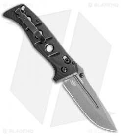 Benchmade Adamas AXIS Lock Knife Black G-10 (3.8" Gray) 275GY-1 -Benchmade Sales Store Benchmade Adamas AXIS Lock Knife Black G 10 3.8 Gray 275GY 1 BHQ 118560 LS Back
