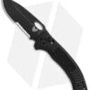 Benchmade Aileron AXIS Lock Knife Black G-10 (3.45" Black Serr) 737SBK