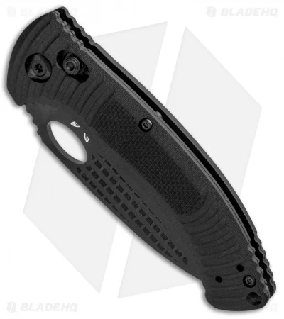 Benchmade Aileron AXIS Lock Knife Black G-10 (3.45" Black Serr) 737SBK 2 Benchmade Aileron AXIS Lock Knife Black G-10 (3.45" Black Serr) 737SBK - Image 2