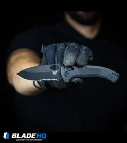 Benchmade Aileron AXIS Lock Knife Black G-10 (3.45" Black Serr) 737SBK 9 Benchmade Aileron AXIS Lock Knife Black G-10 (3.45" Black Serr) 737SBK -Benchmade Sales Store Benchmade Aileron AXIS Lock Knife Black G 10 Black Serr 737SBK BHQ88739 kp operator in hand web