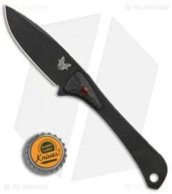 Benchmade Altitude Fixed Blade Knife (3" Black) 15200DLC -Benchmade Sales Store Benchmade Altitude black BHQ 78766 er bottlecap