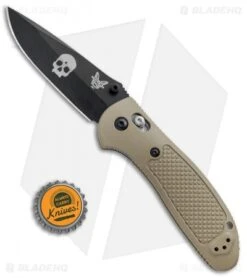 Benchmade American Sniper Griptilian AXIS Lock Knife Sand (3.45" Black) -Benchmade Sales Store Benchmade American Sniper Griptilian AXIS Lock Sand Black 551BKSN AS BHQ 75450 jr bottlecap