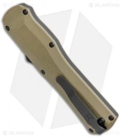 Benchmade Autocrat D/A OTF Automatic Knife OD Green G-10 (3.71" Black) 3400BK-1 7 Benchmade Autocrat D/A OTF Automatic Knife OD Green G-10 (3.71" Black) 3400BK-1 -Benchmade Sales Store Benchmade Autocrat DA OTF Auto OD Green G 10 Black 3400BK 2 BHQ 104904 jr side