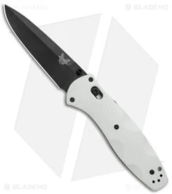Benchmade Barrage Limited Edition AXIS-Assist Knife White FRN (3.25" Black S90V)
