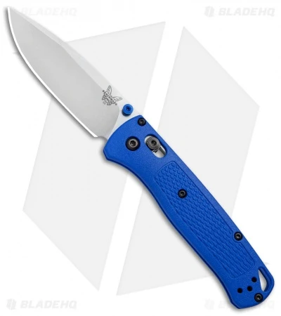 Benchmade Bugout AXIS Lock Pocket Knife Blue (3.24" Satin) 535 1 Benchmade Bugout AXIS Lock Pocket Knife Blue (3.24" Satin) 535