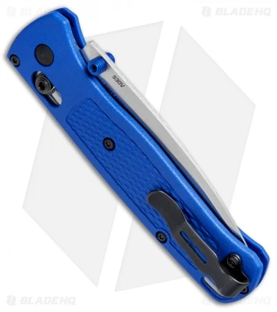 Benchmade Bugout AXIS Lock Pocket Knife Blue (3.24" Satin) 535 3 Benchmade Bugout AXIS Lock Pocket Knife Blue (3.24" Satin) 535 - Image 3