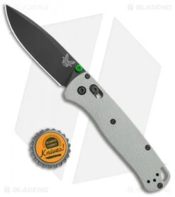 Benchmade Bugout Gray G-10 AXIS Lock Knife (3.2" Black 20CV) 535BK-2002 -Benchmade Sales Store Benchmade Bugout AXIS Lock Gray G 10 Black BHQ 114144 jr bottlecap