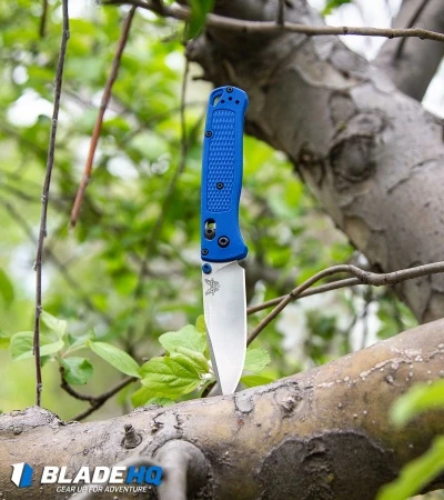 Benchmade Bugout AXIS Lock Pocket Knife Blue (3.24" Satin) 535 12 Benchmade Bugout AXIS Lock Pocket Knife Blue (3.24" Satin) 535 - Image 12