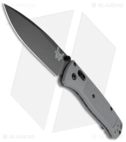 Benchmade Bugout AXIS Lock Knife Storm Gray Grivory (3.24" Black) 535BK-08