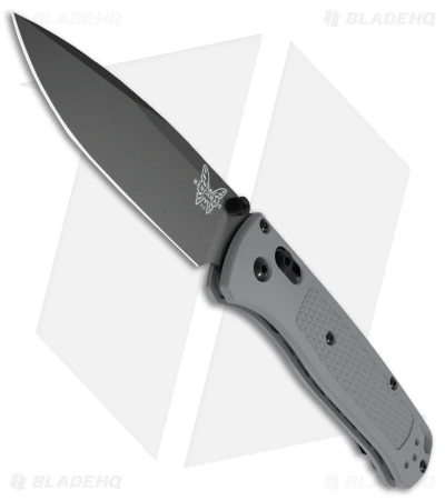 Benchmade Bugout AXIS Lock Knife Storm Gray Grivory (3.24" Black) 535BK-08 1 Benchmade Bugout AXIS Lock Knife Storm Gray Grivory (3.24" Black) 535BK-08