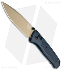 Benchmade Bugout Crater Blue Pocket Knife (3.24" FDE) 535FE-05