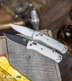 Benchmade Bugout Gray G-10 AXIS Lock Knife (3.2" Black 20CV) 535BK-2002 -Benchmade Sales Store Benchmade Bugout Gray G10 AXIS Lock Knife Satin 20CV 535 2002 BHQ 114143 kp crate web