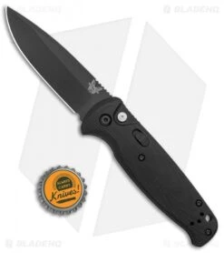 Benchmade CLA Drop Point Automatic Knife Black G-10 (3.4" Black) 4300BK -Benchmade Sales Store Benchmade CLA DP Auto black G 10 Black 4300BK BHQ 27082 jr bottlecap