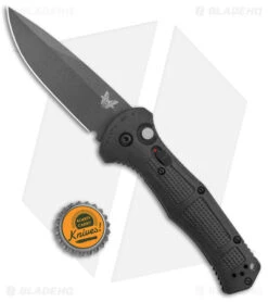 Benchmade Claymore Automatic Knife Black Grivory (3.6" Black) 9070BK -Benchmade Sales Store Benchmade Claymore AutoBlack Grivory Black 9070BK BHQ 137239 jr bottlecap