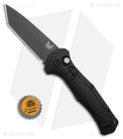 Benchmade Claymore Tanto Automatic Knife Black Grivory (3.6" Black) 9071BK -Benchmade Sales Store Benchmade Claymore Tanto AK Black Grivory 3in Black BHQ 179555 td size