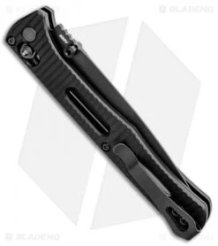 Benchmade Fact AXIS Lock Knife Black Aluminum (3.95" Black) 417BK -Benchmade Sales Store Benchmade Fact AXIS Lock Black Aluminum 417BK BHQ 78774 jr side