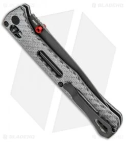 Benchmade Fact AXIS Lock Knife Silver Twill G-10 (3.95" Gray) 417GY-1901 6 Benchmade Fact AXIS Lock Knife Silver Twill G-10 (3.95" Gray) 417GY-1901 -Benchmade Sales Store Benchmade Fact AXIS Lock Silver Twill G 10 Gray 417GY 1901 BHQ 92612 jr side