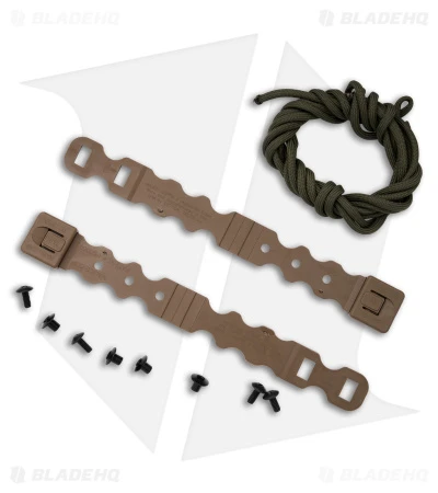 Benchmade Fixed Adamas Fixed Blade Knife Olive Paracord (4.2" FE) 375FE-1 4 Benchmade Fixed Adamas Fixed Blade Knife Olive Paracord (4.2" FE) 375FE-1 - Image 4