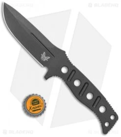 Benchmade Fixed Adamas Fixed Blade Knife Black (4.2" Black) 375BK-1 -Benchmade Sales Store Benchmade Fixed Adamas Fixed Blade Black Paracord Black 375BK 1 BHQ 118579 jr bottlecap