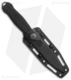 Benchmade Fixed Infidel Knife Black Aluminum (4.5" Black) 133BK -Benchmade Sales Store Benchmade Fixed Infidel black aluminum black BHQ 78785 er sheath