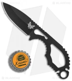 Benchmade Follow-Up Fixed Blade Knife Black (2.6" Black) 101BK 7 Benchmade Follow-Up Fixed Blade Knife Black (2.6" Black) 101BK -Benchmade Sales Store Benchmade Follow Up Black Black BHQ 78786 er bottlecap