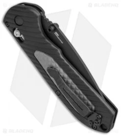 Benchmade Freek AXIS Lock Knife Black/Gray (3.6" Black) 560BK -Benchmade Sales Store Benchmade Freek AXIS Black Gray Black 560BK BHQ 51605 jr side 2