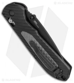 Benchmade Freek AXIS Lock Knife Black/Gray (3.6" Black Serr) 560SBK -Benchmade Sales Store Benchmade Freek AXIS Black Gray Black Serr 560SBK BHQ 51606 jr side