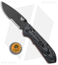 Benchmade Freek AXIS Lock Folding Knife Black/Red G-10 M4 (3.6" Serr) 560SBK-1 -Benchmade Sales Store Benchmade Freek AXIS Lock Black Red G 10 Serr 560SBK 1 BHQ 92608 jr bottlecap