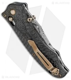 Benchmade Gold Class 950-91 Obsorne Rift Axis Lock Knife #03 -Benchmade Sales Store Benchmade Gold Class 950 91 Obsorne Rift Axis Lock Damascus 3 BHQ 3754 jr side