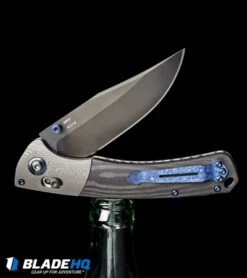 Benchmade Gold Class Crooked River AXIS Lock Knife Carbon Fiber (4" Black DLC) -Benchmade Sales Store Benchmade Gold Class Crooked River AXIS Lock Knife Carbon Fiber Black DLC BHQ 101624 kp black bottle back web