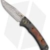 Benchmade Gold Class Mini Crooked River AXIS Lock Knife (3.4" Damascus)15085-201