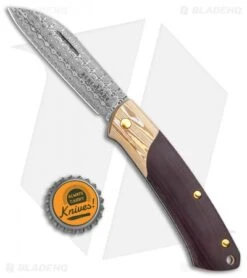 Benchmade Gold Class Proper Slip Joint Knife Black/Burgundy Micarta (2.8 Dama) 9 Benchmade Gold Class Proper Slip Joint Knife Black/Burgundy Micarta (2.8 Dama) -Benchmade Sales Store Benchmade Gold Class Proper SJ Black Burgundy Micarta Damascus 319 201 BHQ 107745 jr bottlecap