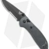Benchmade Griptilian AXIS Lock Knife Gray (3.45" Black Serr) 551SBKGRY-S30V