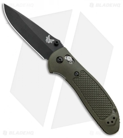Benchmade Griptilian AXIS Lock Knife Olive Drab (3.45" Black) 551BKOD-154CM 1 Benchmade Griptilian AXIS Lock Knife Olive Drab (3.45" Black) 551BKOD-154CM