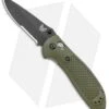 Benchmade Griptilian AXIS Lock Knife Olive Drab (3.45" Black Serr) 551SBKOD-S30V