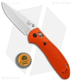 Benchmade Griptilian AXIS Lock Knife Orange (3.45" Satin) 551-ORG-154CM -Benchmade Sales Store Benchmade Griptilian AXIS Lock Orange Satin 551 ORG S30V BHQ 3561 jr bottlecap 1