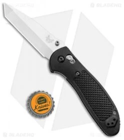 Benchmade Griptilian Tanto AXIS Lock Knife (3.45" Satin) 553-S30V -Benchmade Sales Store Benchmade Griptilian AXIS Lock Tanto Black Satin 553 S30V BHQ 0670 jr bottlecap