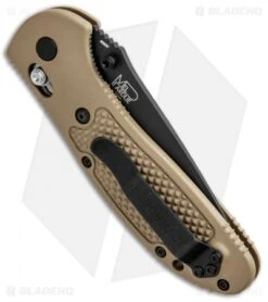 Benchmade Griptilian AXIS Lock Knife Sand (3.45" Black) 551BKSN-S30V 6 Benchmade Griptilian AXIS Lock Knife Sand (3.45" Black) 551BKSN-S30V -Benchmade Sales Store Benchmade Griptilian AXIS Sand Black 551BKSN S30V BHQ 6224 jr side