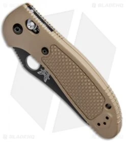 Benchmade Griptilian 550BKSN Knife - Sand | Black S30V -Benchmade Sales Store Benchmade Griptilian Axis Lock Sand Black 550BKSN BHQ 92482 jr spine
